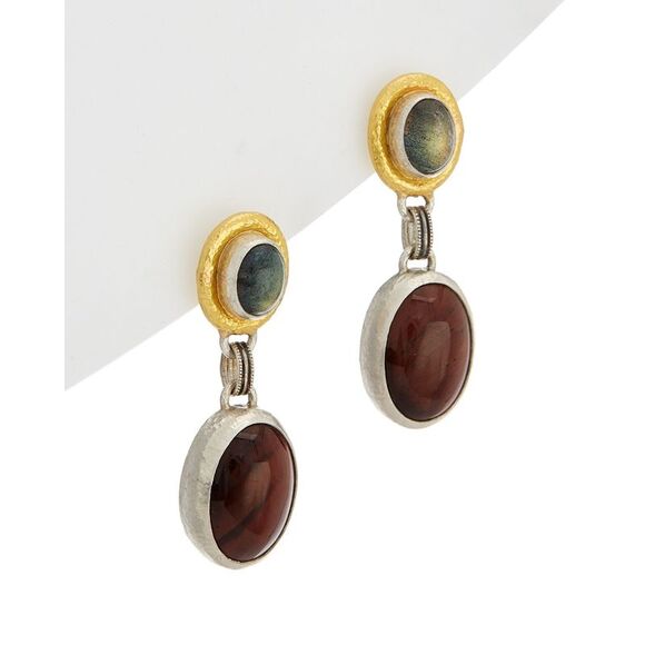 GURHAN Jewelry - Gurhan One Of A Kind 24K & Silver Gemstone Drop Earrings